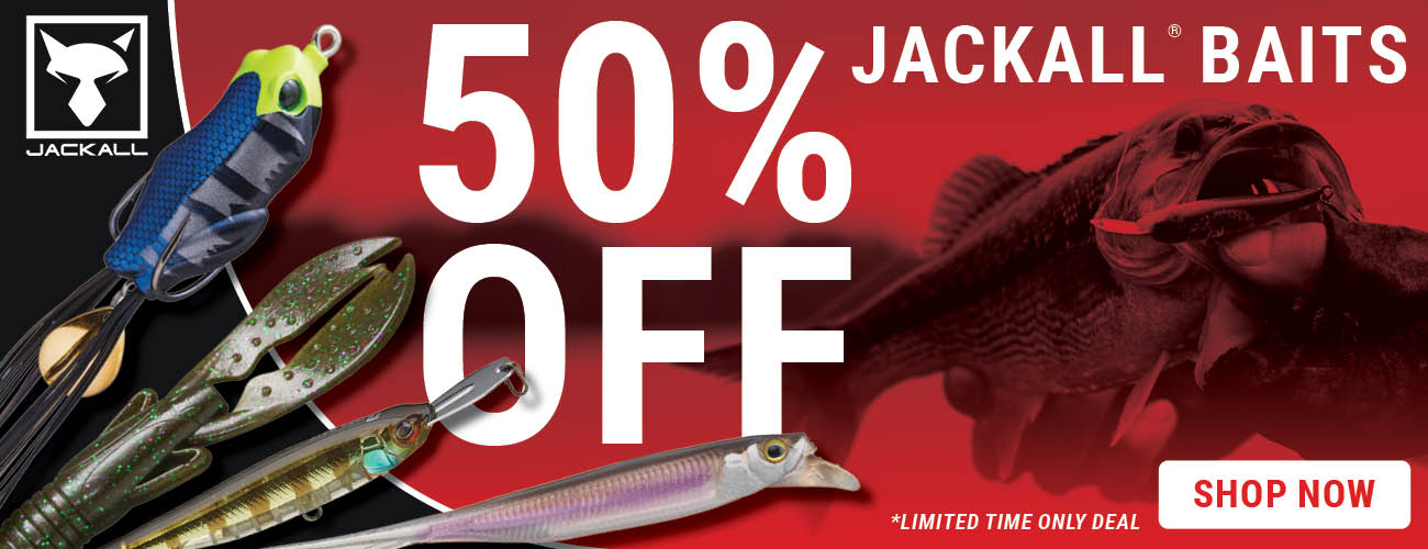 50% OFF Jackall Baits